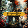 Garden Of Eden Junk Journal Pages