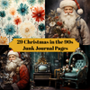 Christmas In The 90s Junk Journal Pages