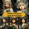 Baby Christmas Junk Journal Pages