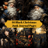Black Christmas Junk Journal Pages