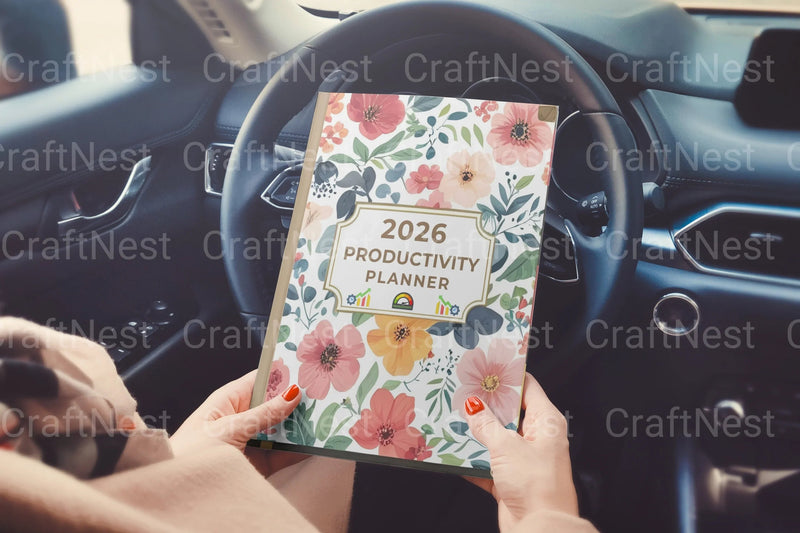 Boost Your Efficiency with the Productivity Planner - CraftNest - Digital Crafting and Art