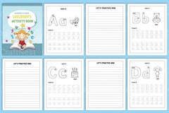 Learning to Trace: Children's Activity Book - CraftNest - Digital Crafting and Art