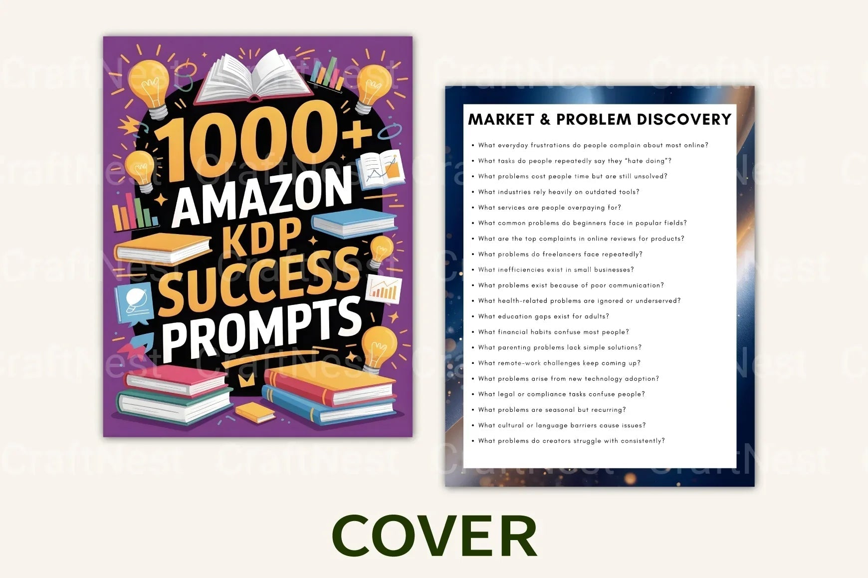 Amazon KDP Success Prompts - CraftNest - Digital Crafting and Art