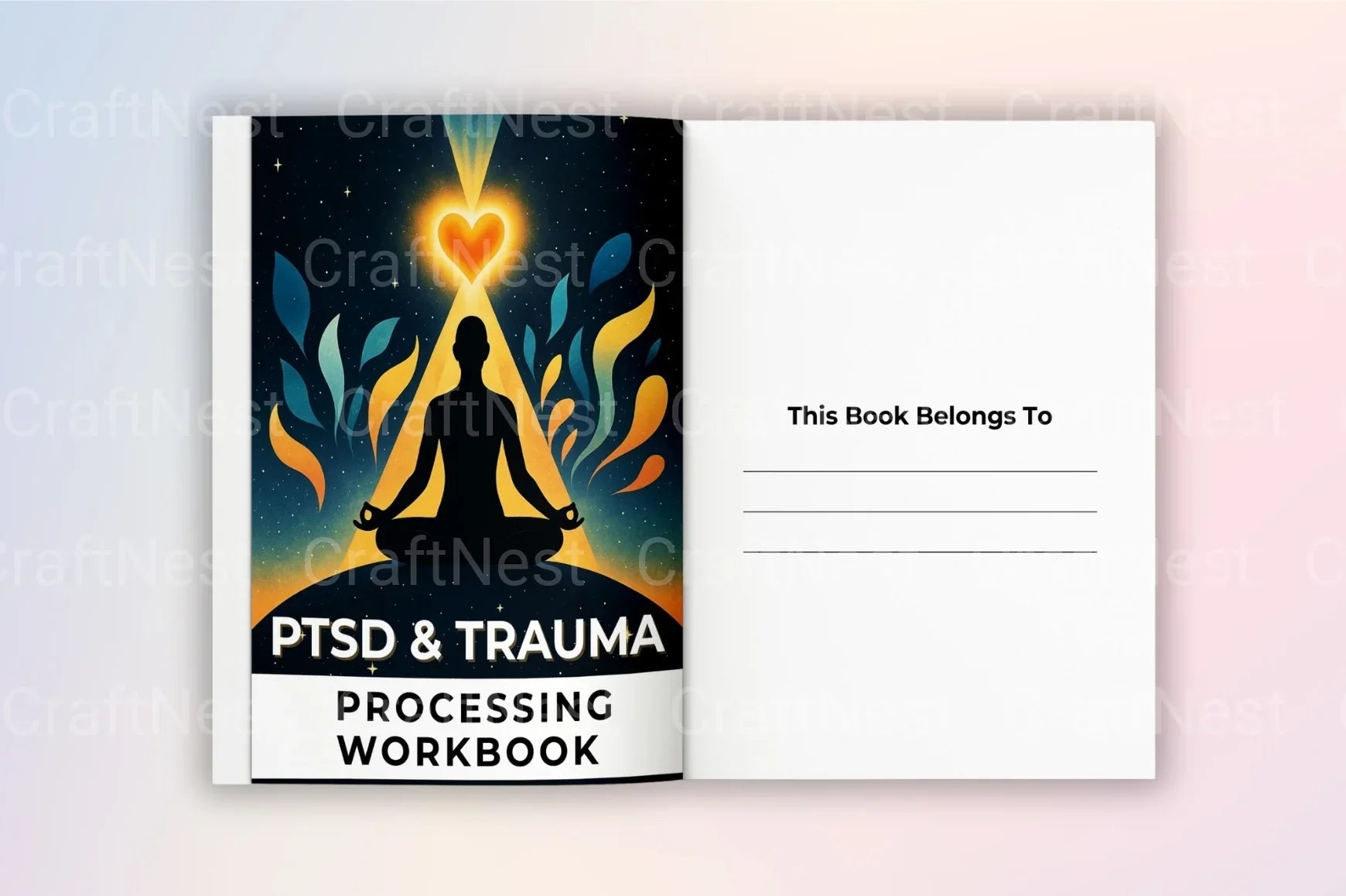 PTSD Trauma Processing Workbook - CraftNest - Digital Crafting and Art