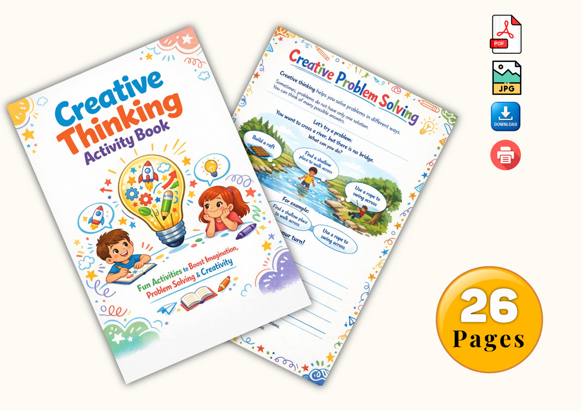 Creative Thinking Activity Book