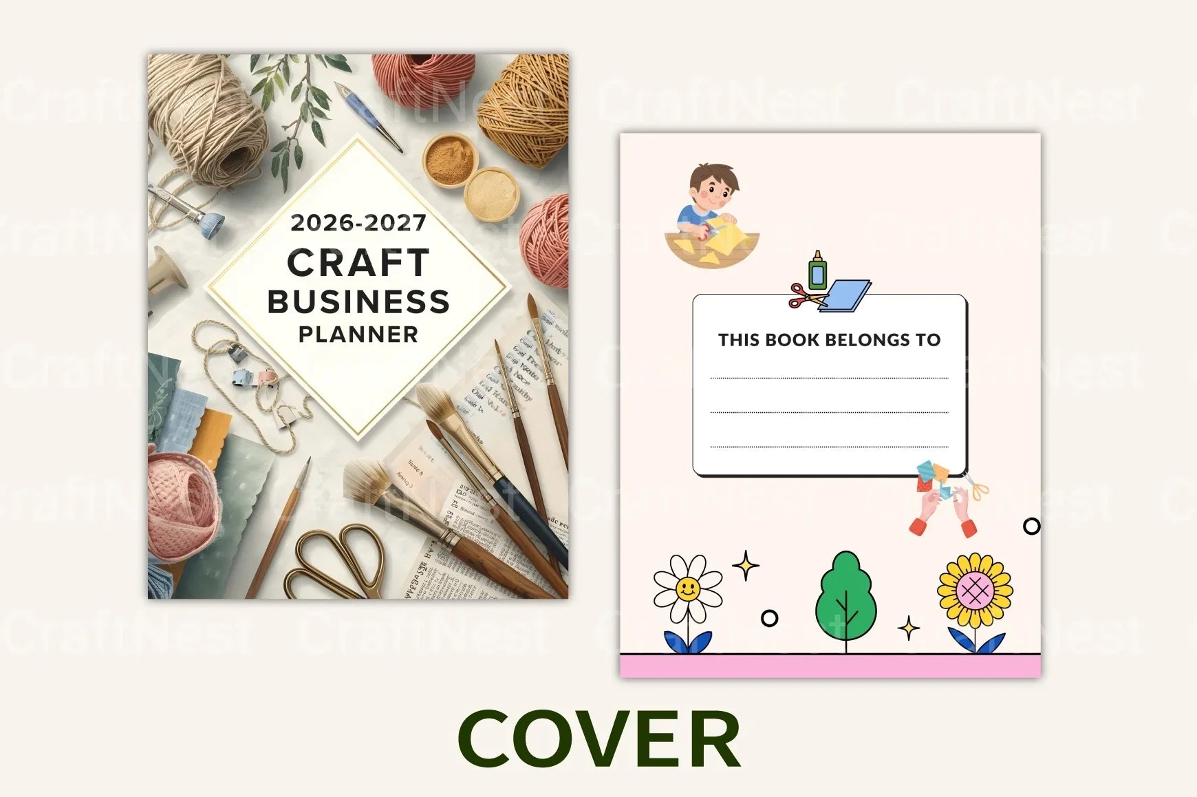 Craft Business Planner Guide - CraftNest - Digital Crafting and Art