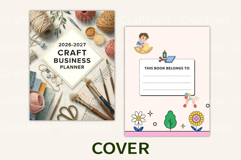 Craft Business Planner Guide - CraftNest - Digital Crafting and Art