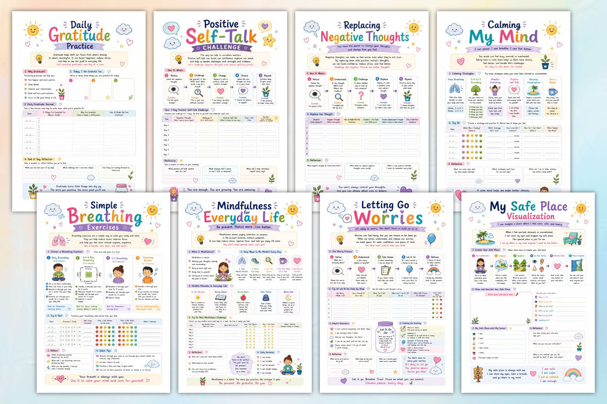 Peaceful Mind For Teens Workbook