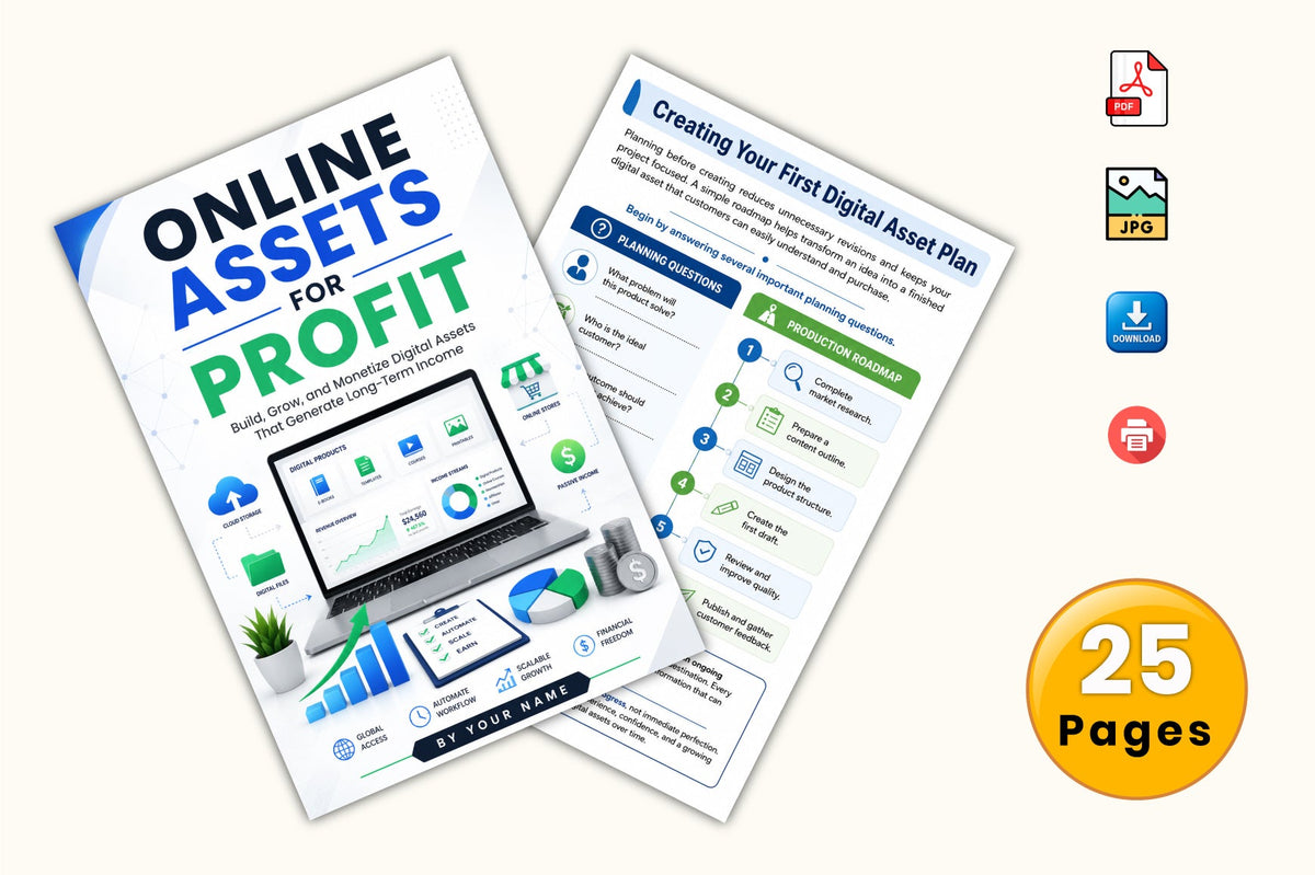 Online Assets For Profit