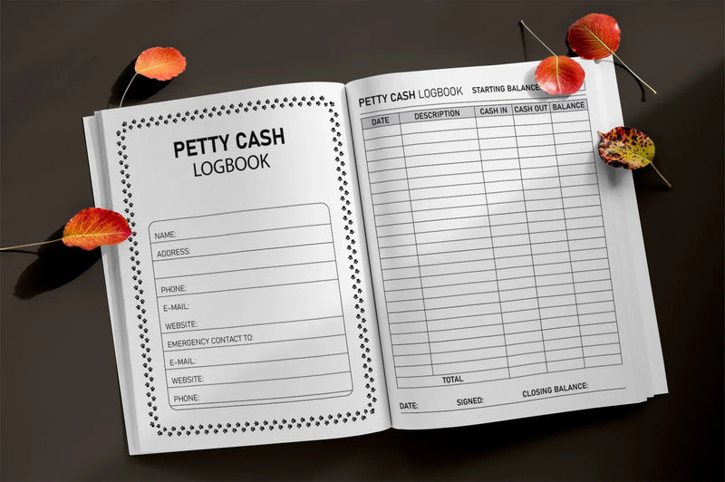 Petty Cash Logbook Planner - CraftNest - Digital Crafting and Art