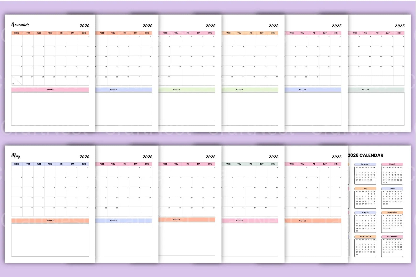 Study Glow Up Planner for Academic Success - CraftNest - Digital Crafting and Art
