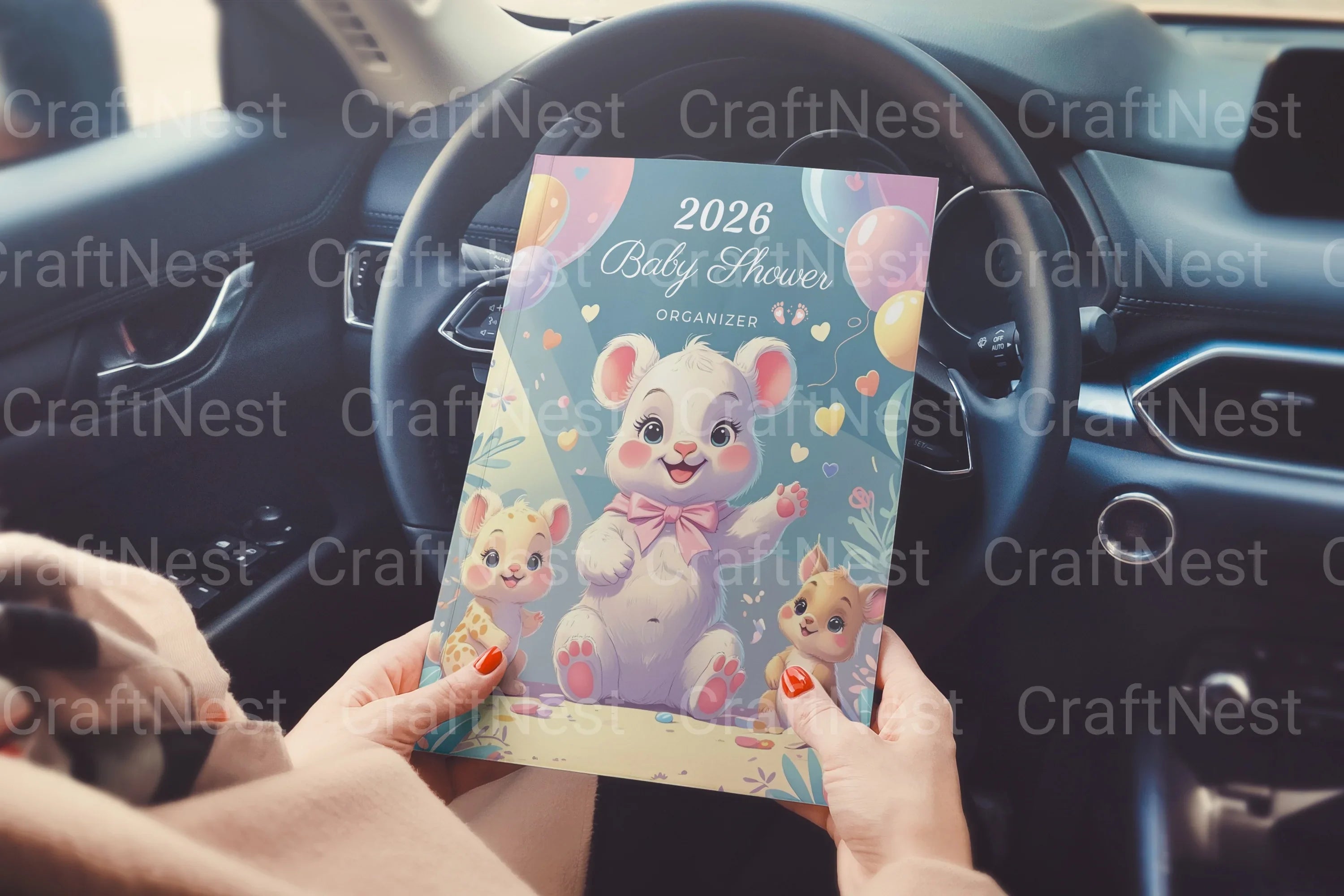 Baby Shower Organizer - CraftNest - Digital Crafting and Art