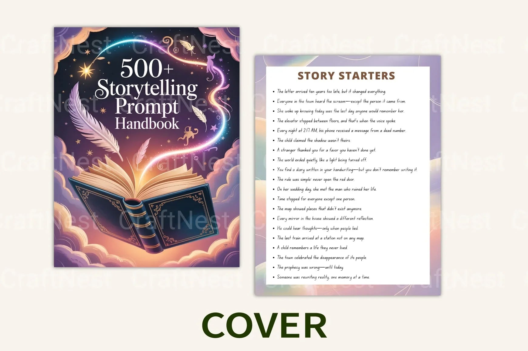 Storytelling Prompt Handbook: Creative Writing Ideas - CraftNest - Digital Crafting and Art