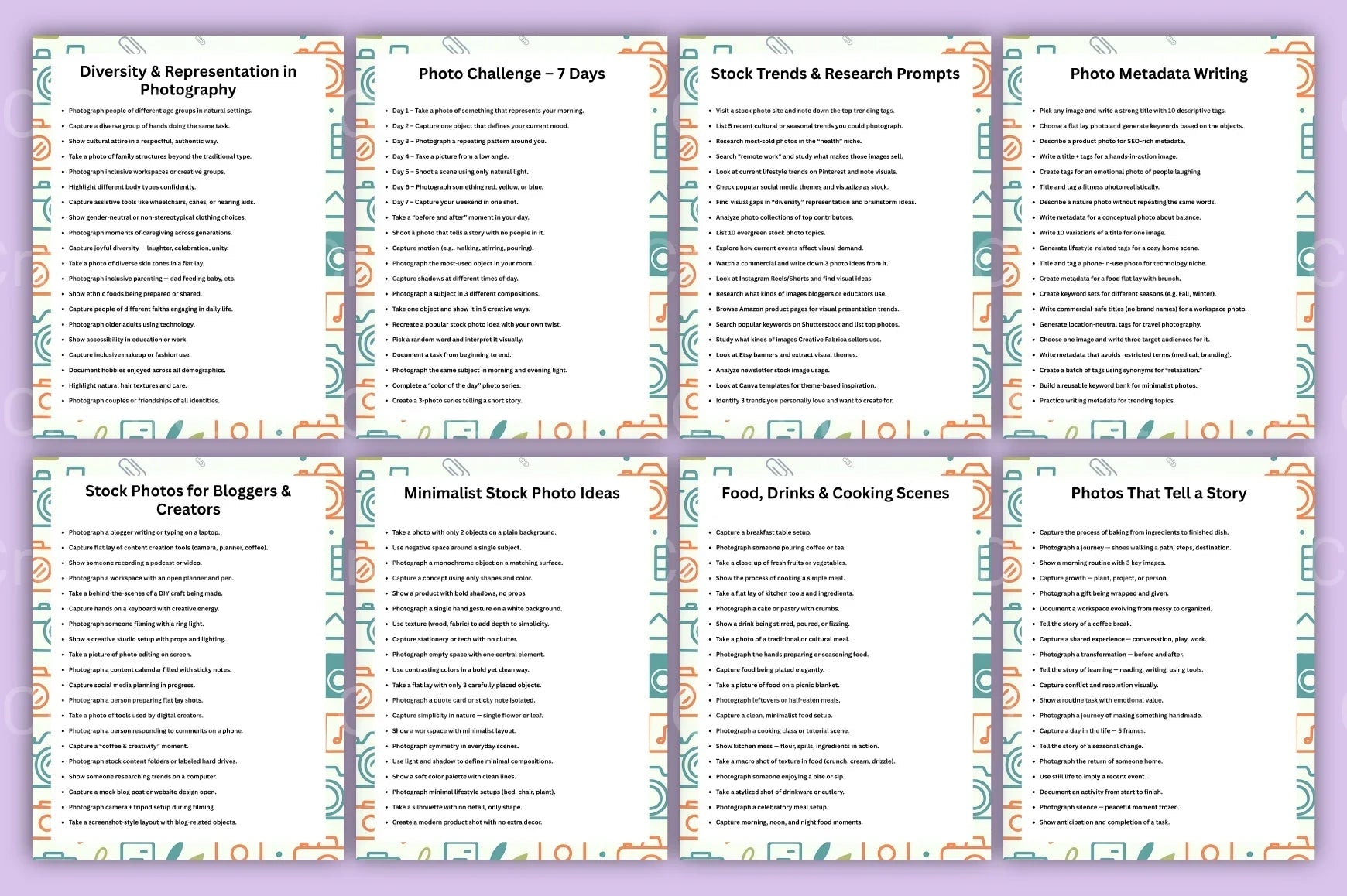 Stock Photography Prompts for Creative Inspiration - CraftNest - Digital Crafting and Art