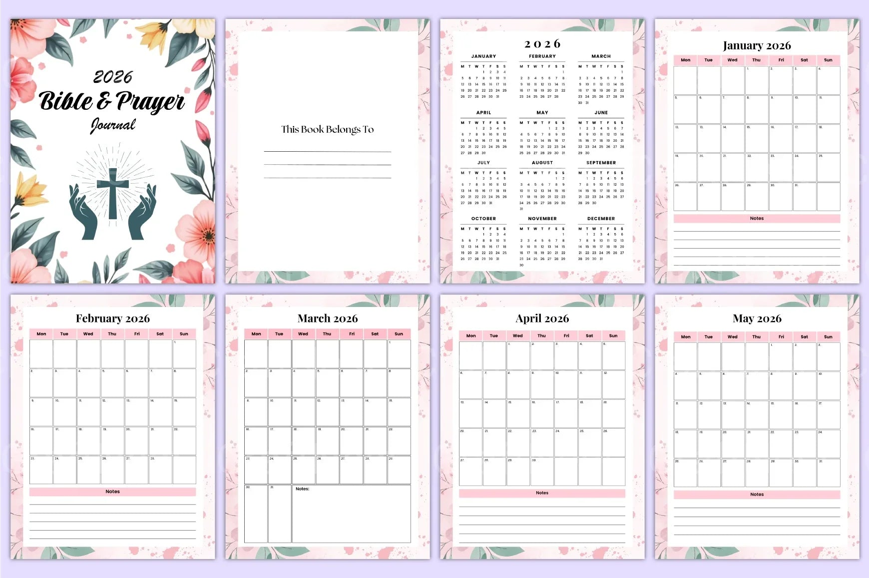 Bible Prayer Guide - CraftNest - Digital Crafting and Art