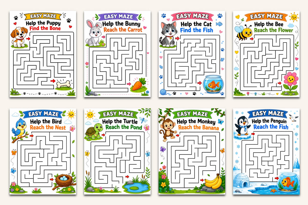 Super Fun Mazes for Kids