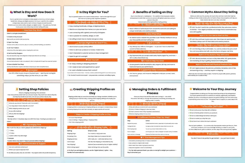 Etsy Seller Starter Guide: Essential Tips for Success - CraftNest - Digital Crafting and Art
