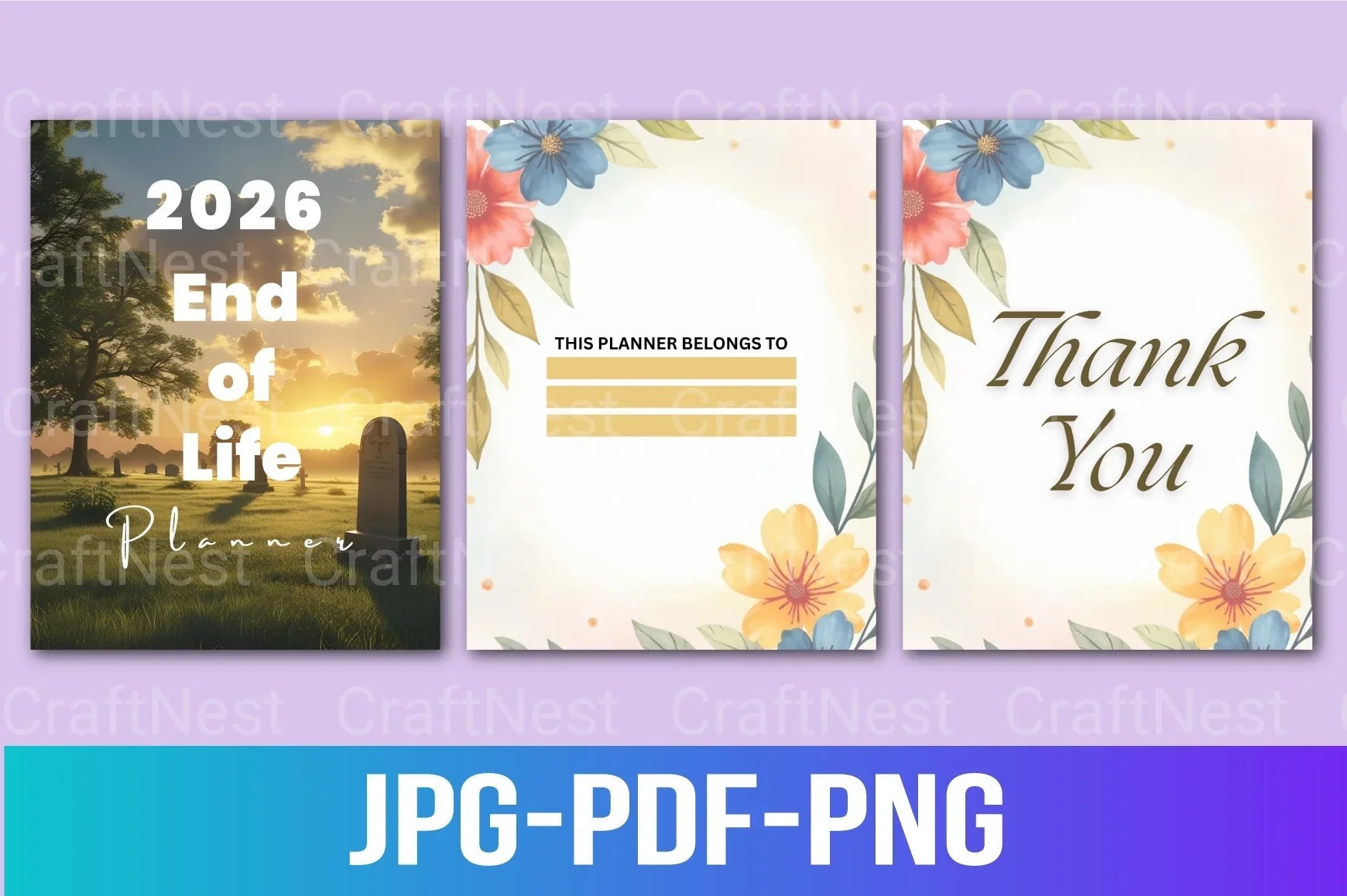 End of Life Planner Guide - CraftNest - Digital Crafting and Art