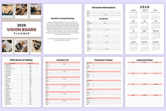 Vision Board Planner 2023 - CraftNest - Digital Crafting and Art