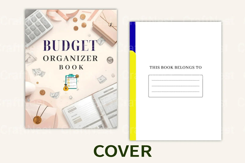Budget Organizer Book for Effective Financial Planning - CraftNest - Digital Crafting and Art