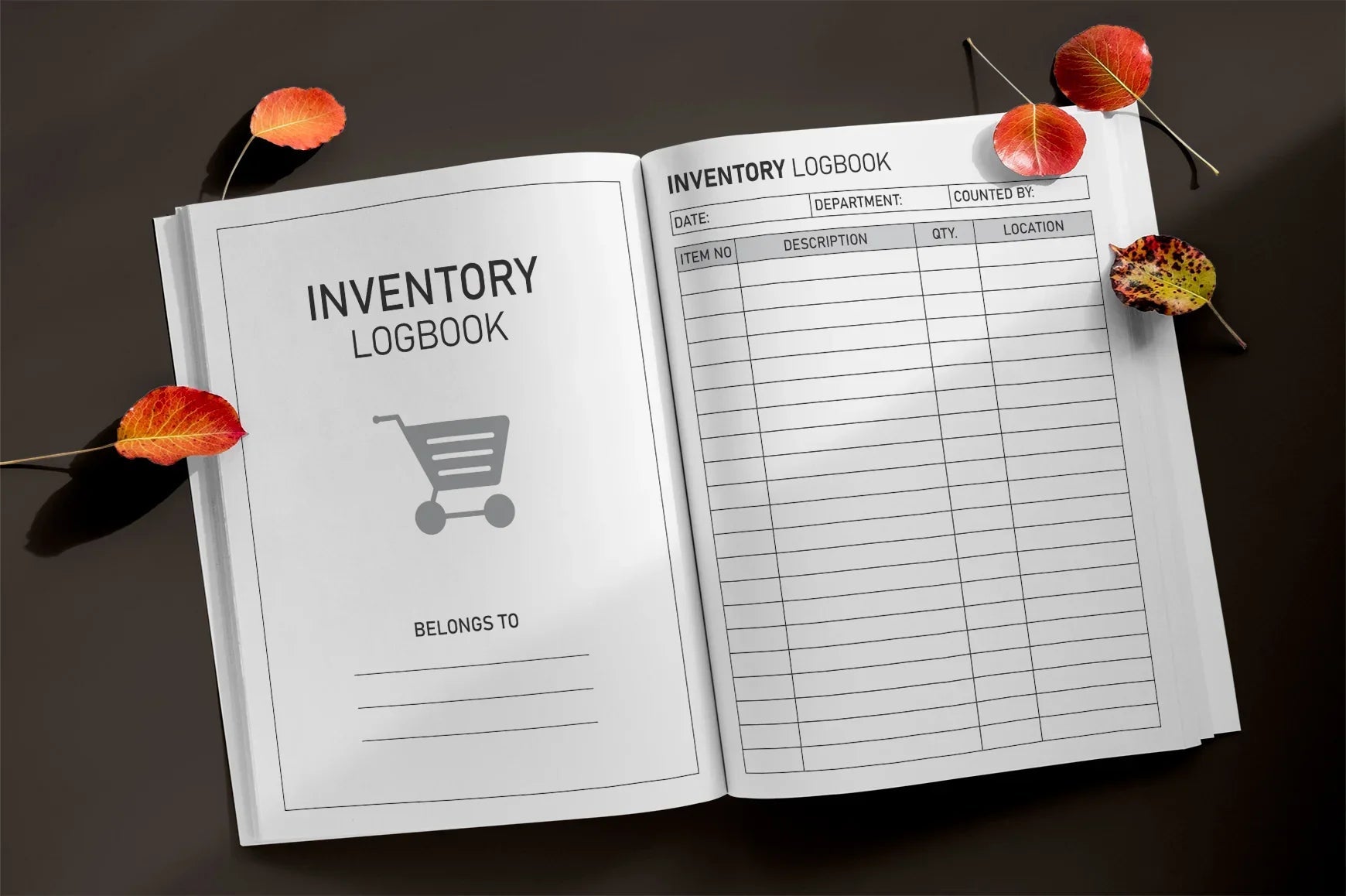 Inventory Logbook Planner  Bundle - CraftNest - Digital Crafting and Art
