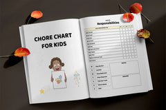 Chore Chart for Kids Planner - Printable Bundle - CraftNest - Digital Crafting and Art