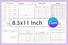 Budget Planner Template - CraftNest - Digital Crafting and Art
