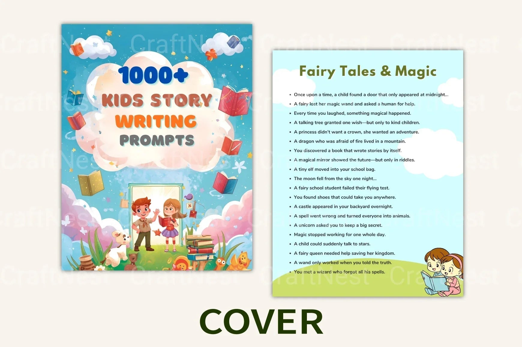 Kids Story Writing Prompts for Creative Inspiration - CraftNest - Digital Crafting and Art