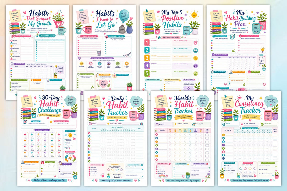 Positive Routines Growth Workbook