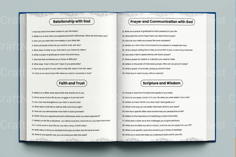 Bible Prompts for Inspiration - CraftNest - Digital Crafting and Art