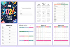 Student Planner 2023 - CraftNest - Digital Crafting and Art