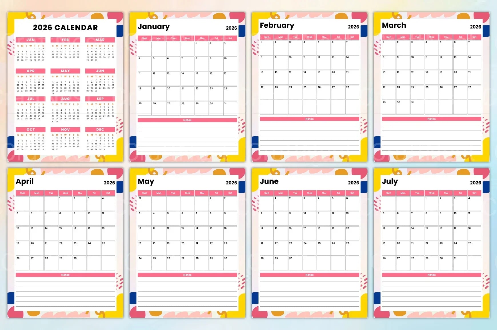 Vision Board Planner: Achieve Your Goals - CraftNest - Digital Crafting and Art