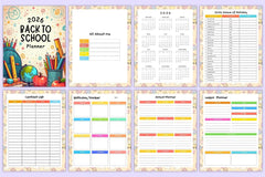 Back to School Planner 2023 - CraftNest - Digital Crafting and Art