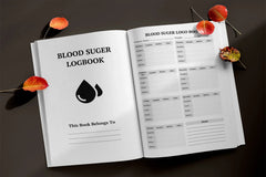 Blood Sugar Logbook Planner - CraftNest - Digital Crafting and Art
