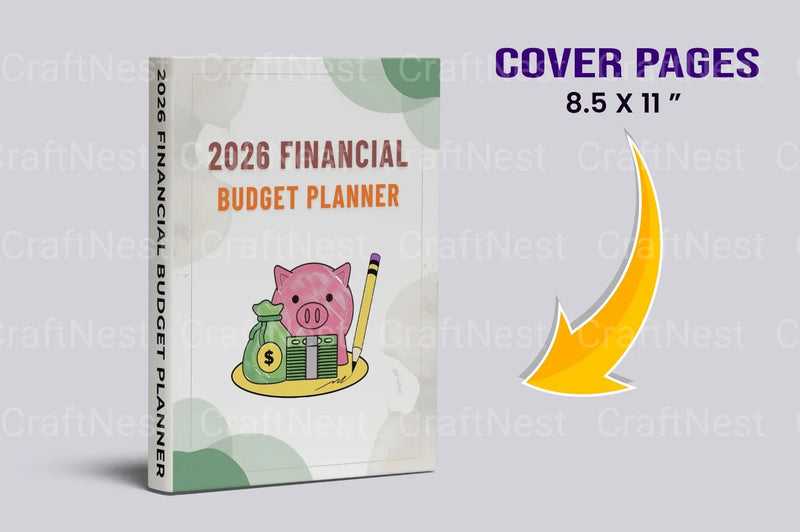 Financial Budget Planner Template - CraftNest - Digital Crafting and Art