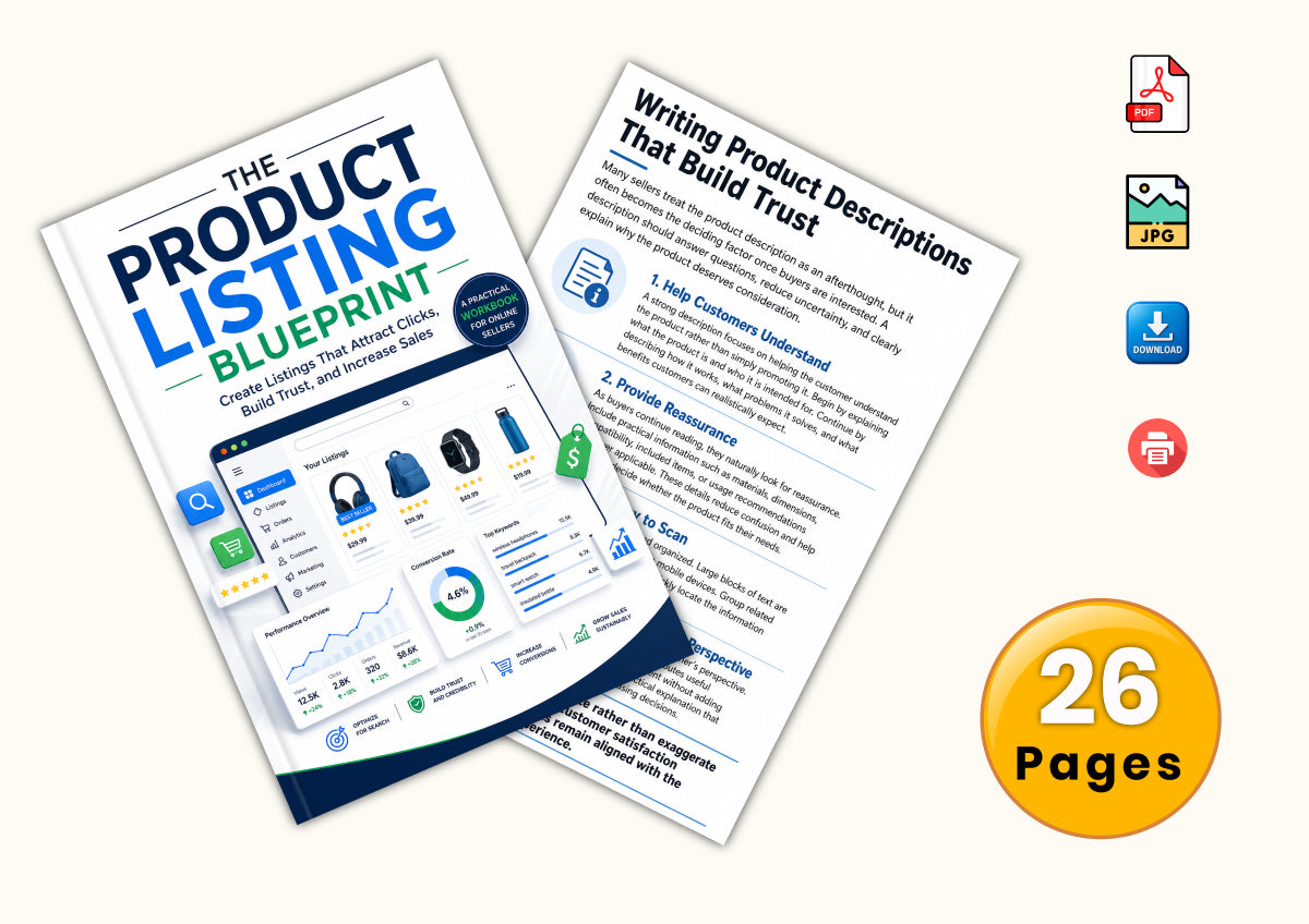 The Product Listing Blueprint