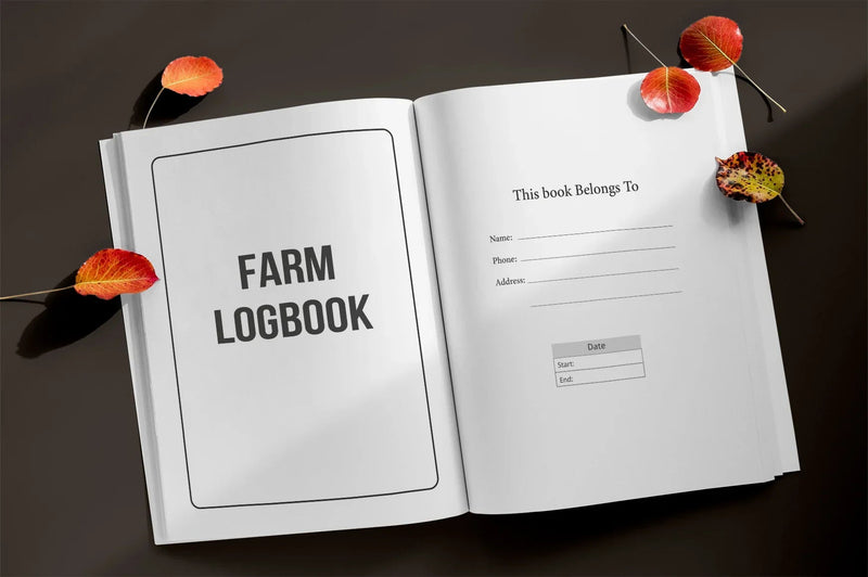 Farm Logbook Planner Bundle - CraftNest - Digital Crafting and Art