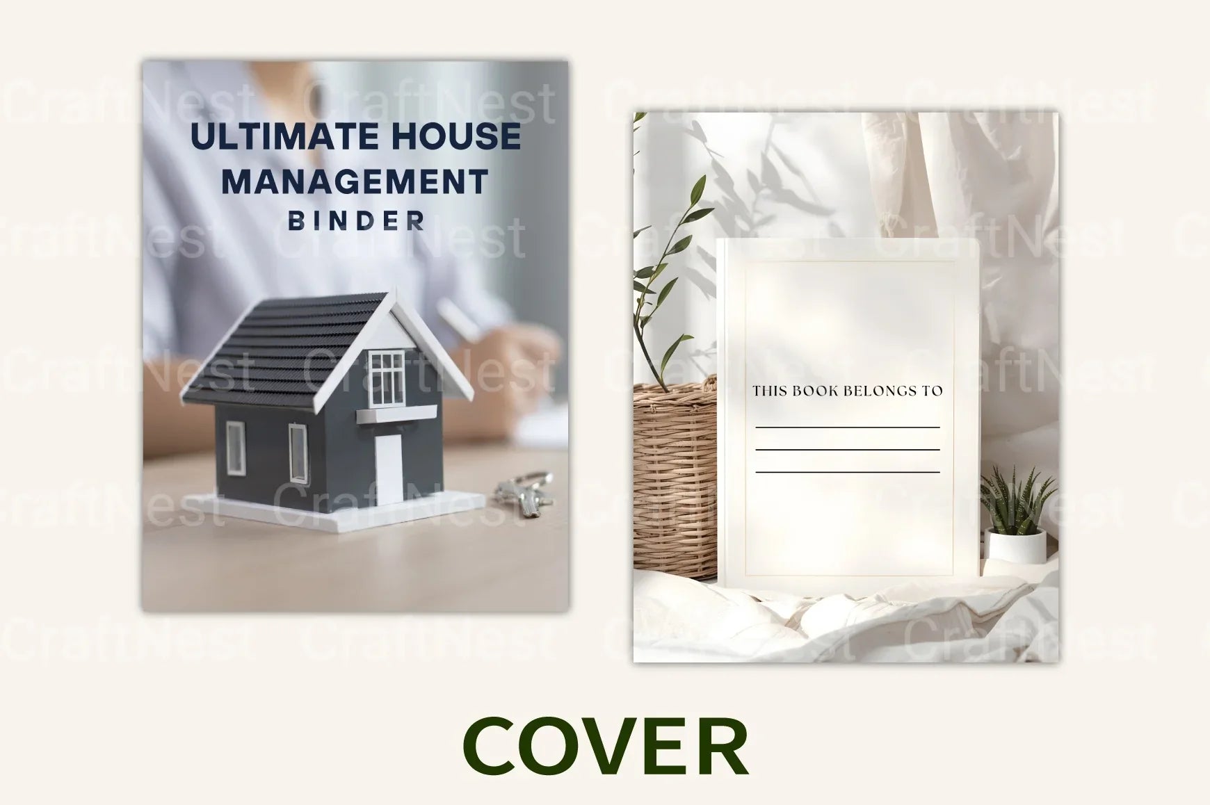 Ultimate House Management Binder for Organization - CraftNest - Digital Crafting and Art
