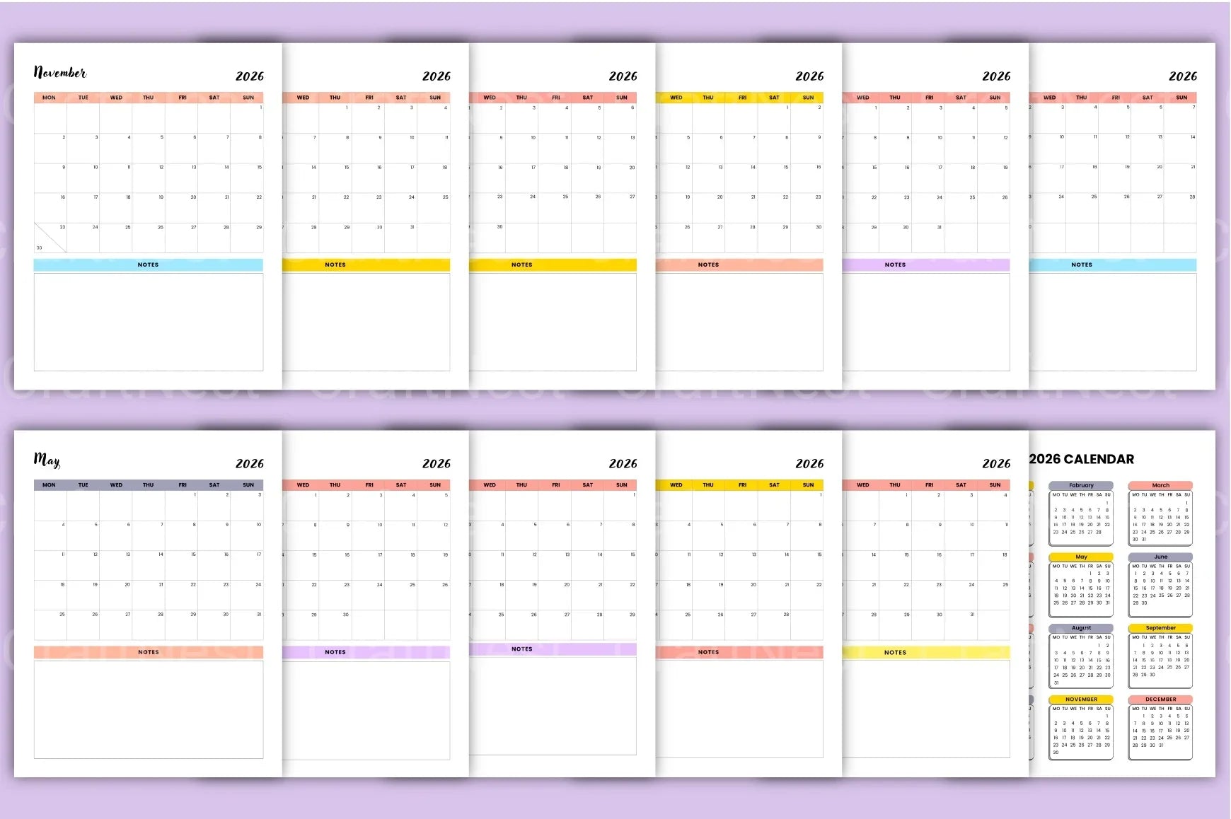 Back to School Planner - CraftNest - Digital Crafting and Art