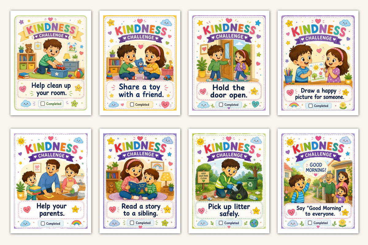 Kindness Challenge Cards