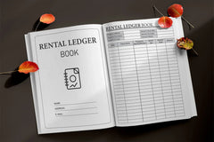 Rental Ledger Book Planner - CraftNest - Digital Crafting and Art