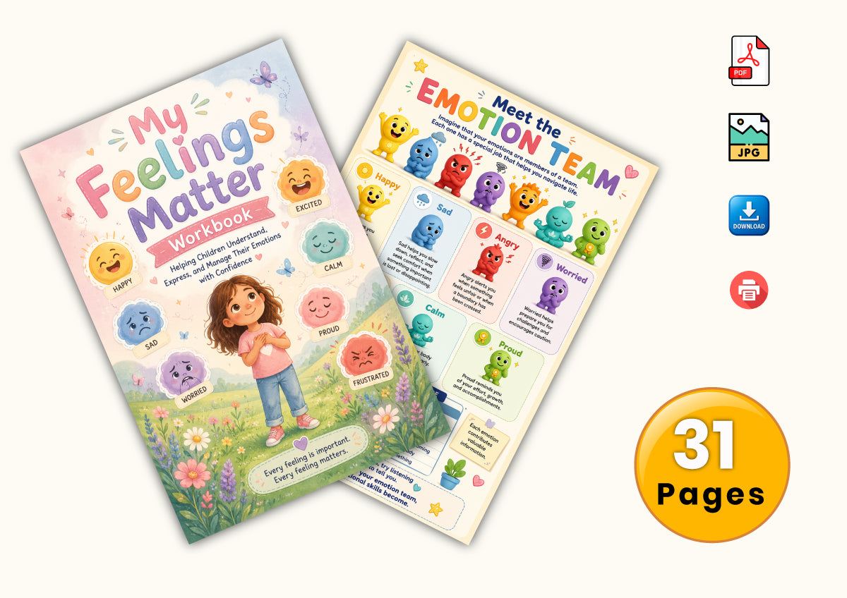My Feelings Matter Workbook