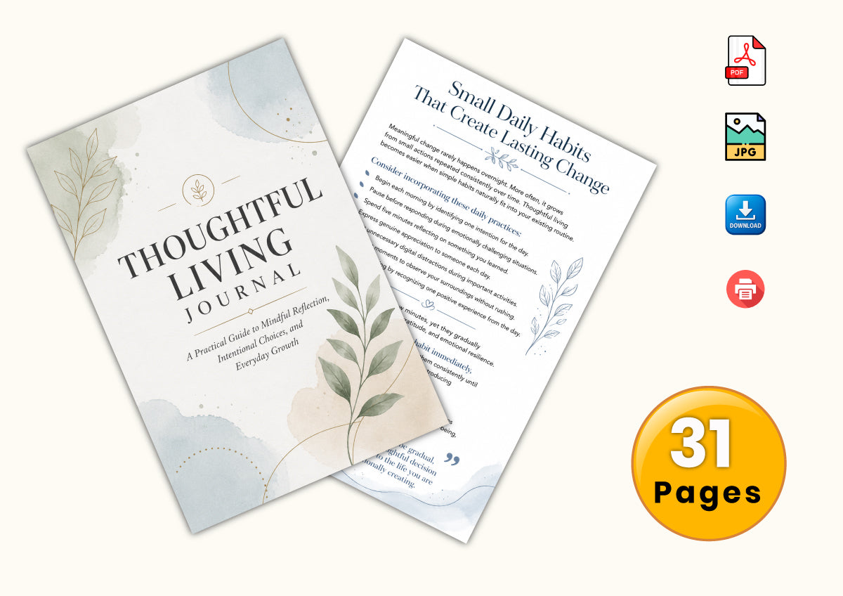 Thoughtful Living Journal