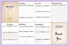 Muslim Planner for Effective Organization - CraftNest - Digital Crafting and Art