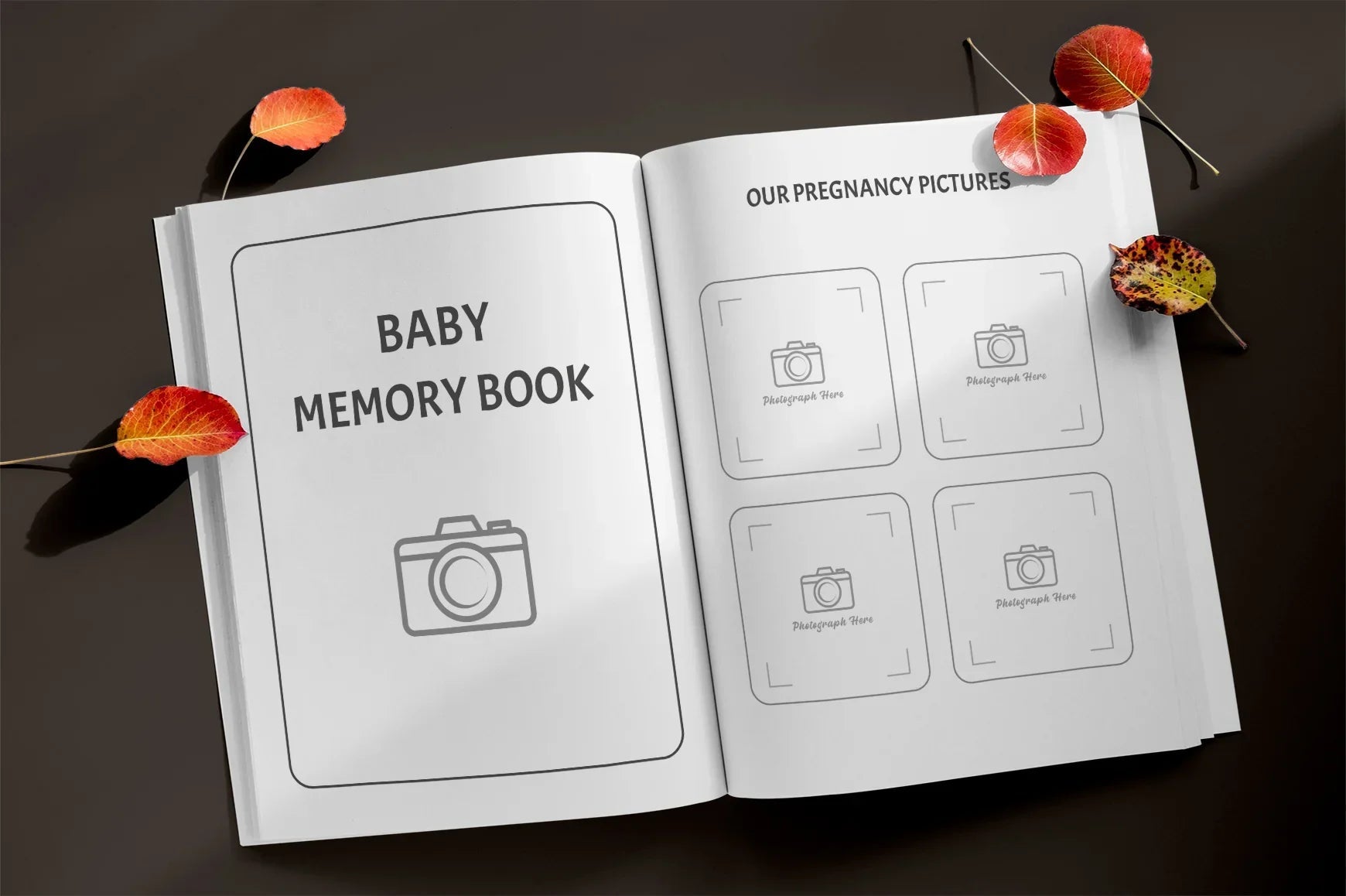 Baby Memory Book Planner - CraftNest - Digital Crafting and Art