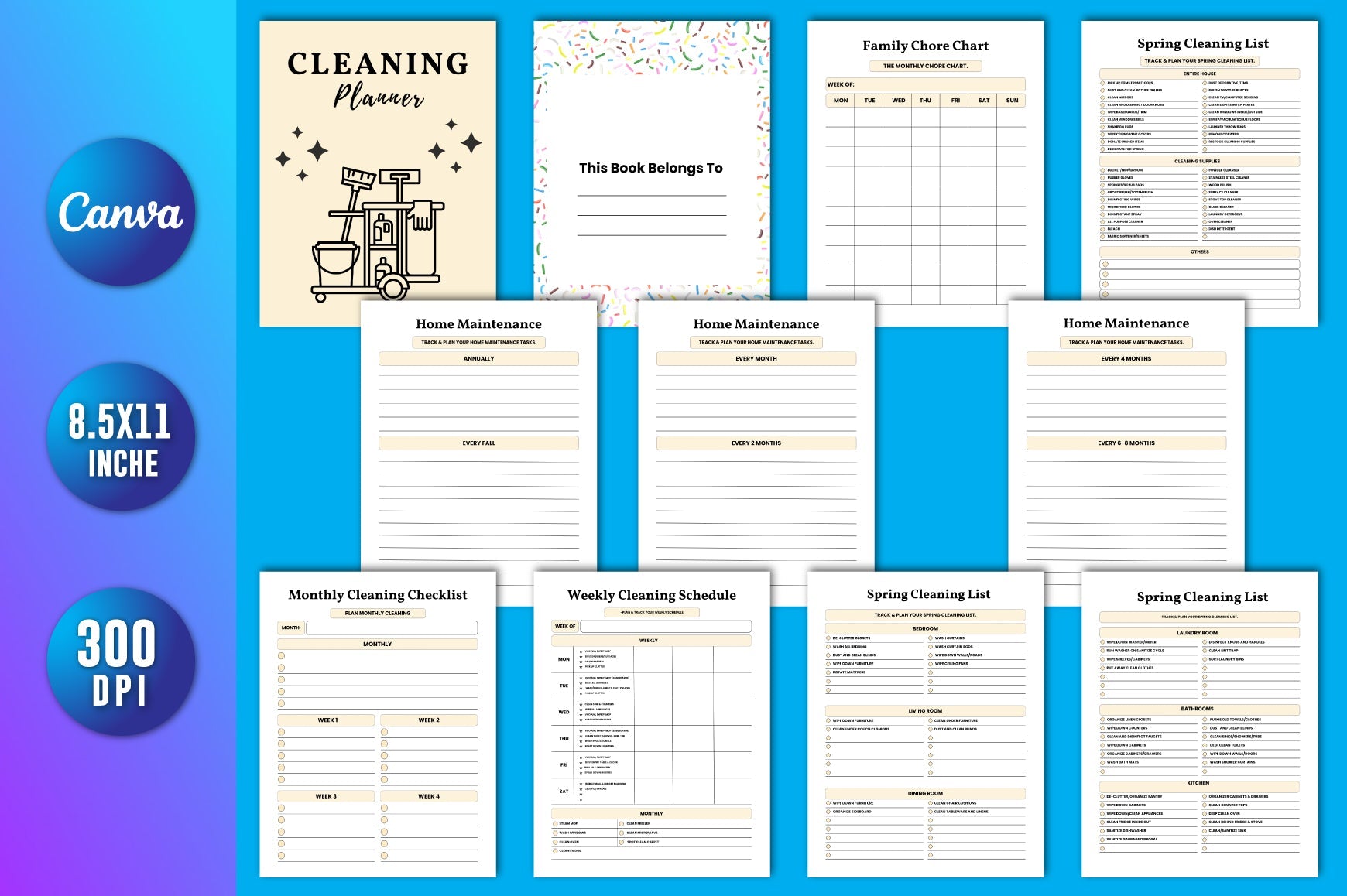 Cleaning Planner Guide