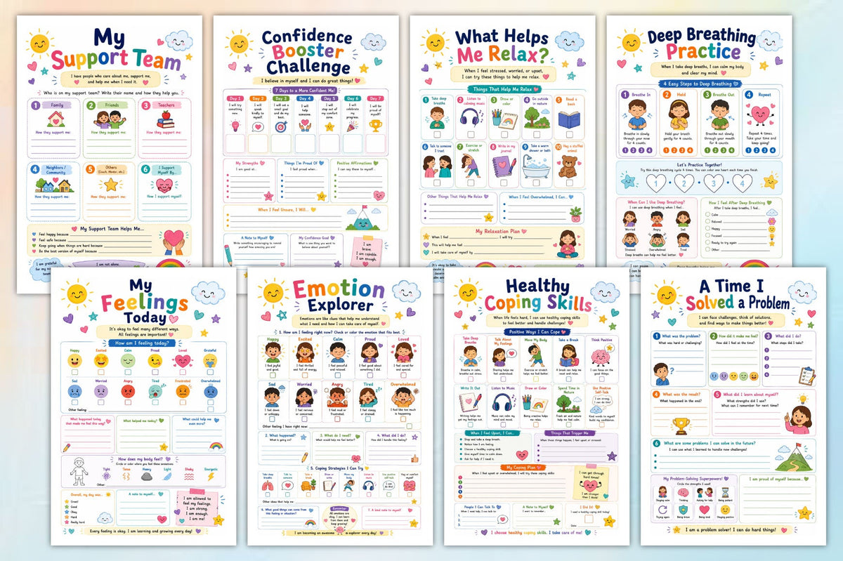 Mental Health Dice Games for Kids and Teens