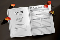 Project Planner from 100 Planner - CraftNest - Digital Crafting and Art