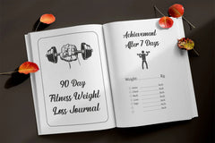 Day Fitness Weight Loss Planner - Printable Bundle - CraftNest - Digital Crafting and Art