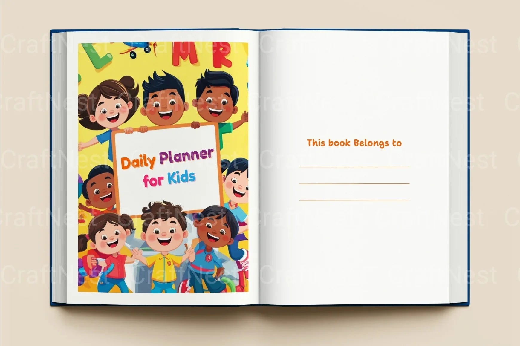 Daily Planner for Kids - CraftNest - Digital Crafting and Art